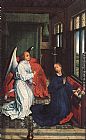 Rogier Van Der Weyden Canvas Paintings - Annunciation